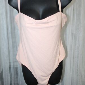 Nueskin Mila Women's Mesh-Lined Bodysuit Lingerie. Sz. 2XL